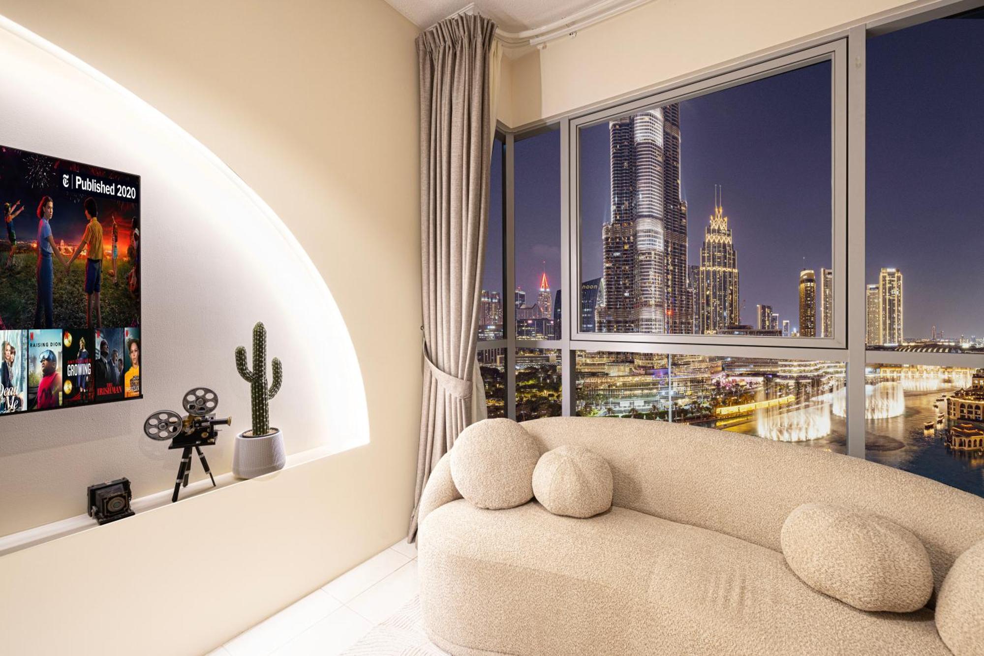 Apartment Stunning 2br Iconic Burj & Fountain View Dubai