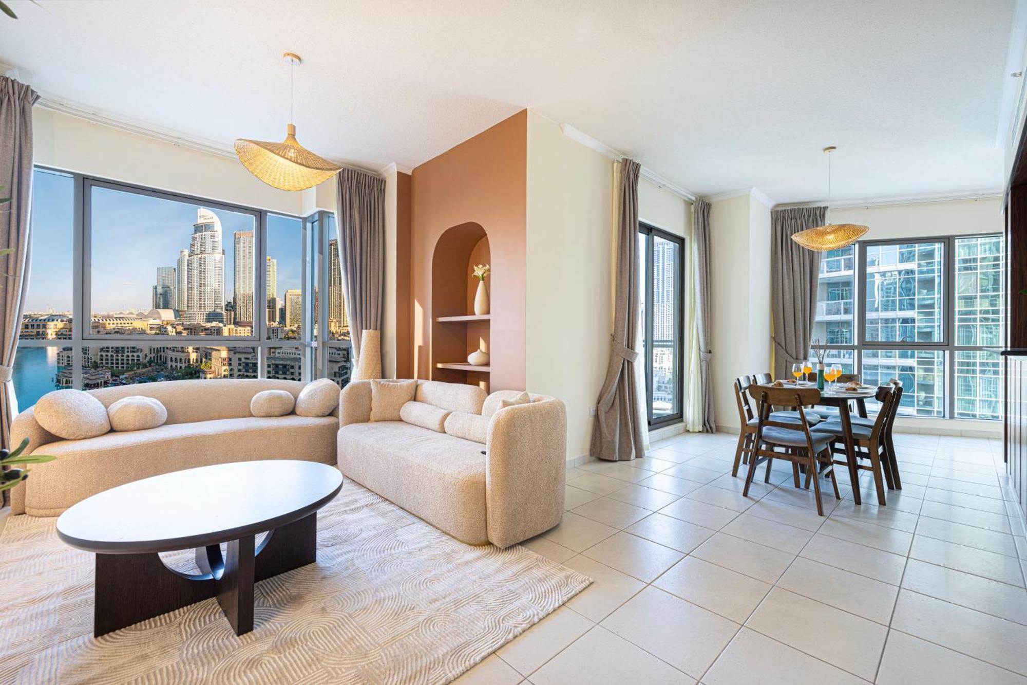 Stunning 2br Iconic Burj & Fountain View