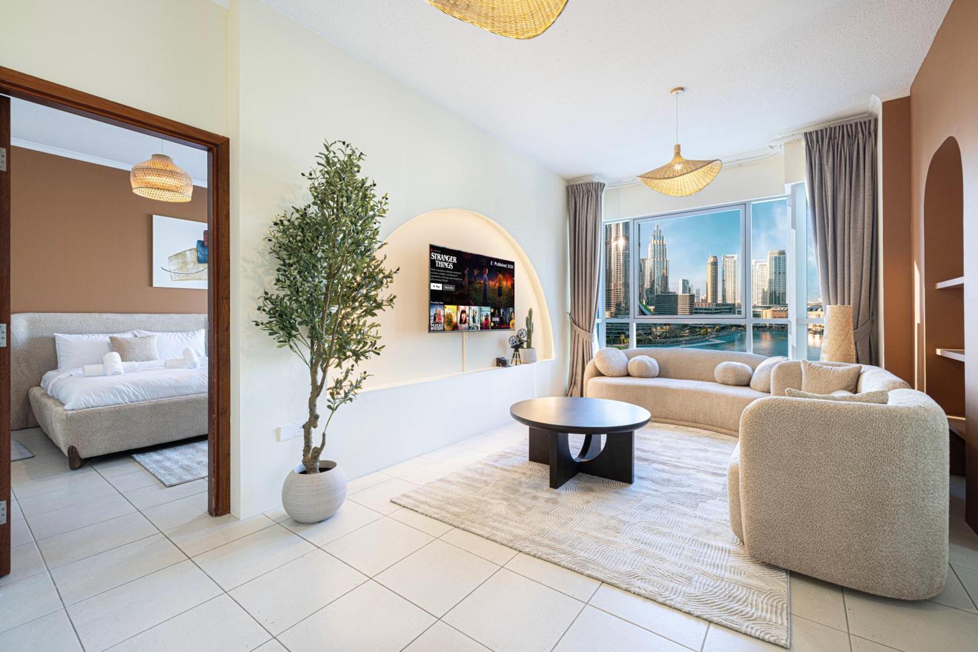 Apartment Stunning 2br Iconic Burj & Fountain View *
